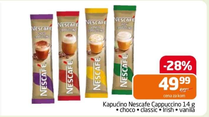 Kapučíno Nescafe Cappuccino 14 g