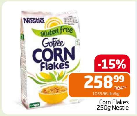 Corn Flakes 250g Nestle