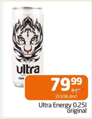 Ultra Energy 0.25l original