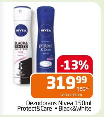 Dezodorans Nivea 150ml Protect&Care • Black&White