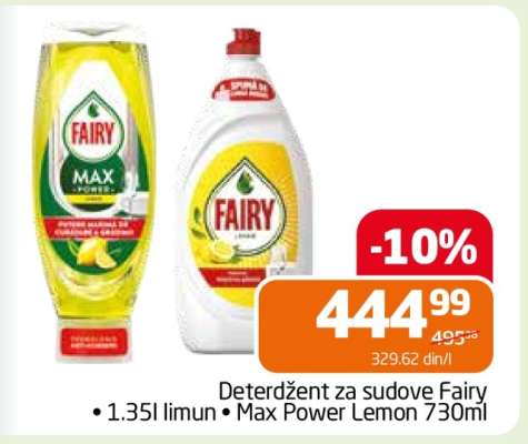 Deterdžent za sudove Fairy