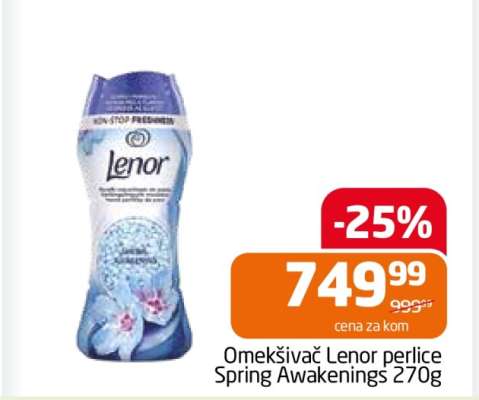 Omekšivač Lenor perlice Spring Awakenings 270g