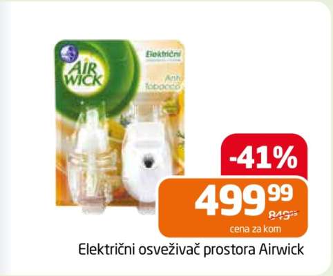 Električni osveživač prostora Airwick
