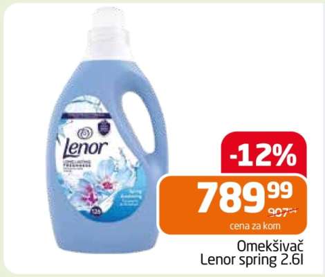 Omekšivač Lenor spring 2.6l