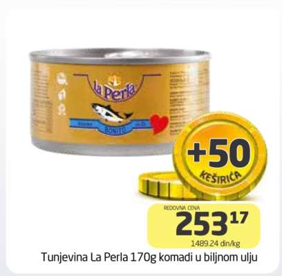 Tunjevina La Perla 170g