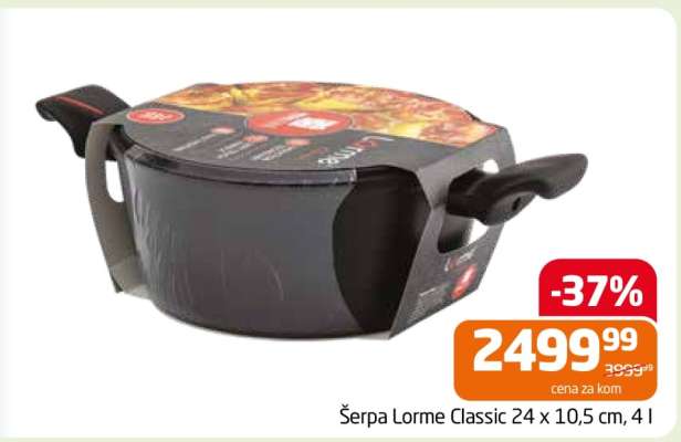 Šerpa Lorme Classic 24 x 10,5 cm, 4 l