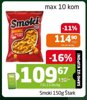 Smoki 150g Štark