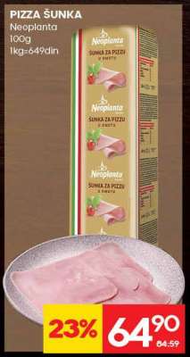 PIZZA ŠUNKA