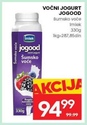 Voćni jogurt Jogood