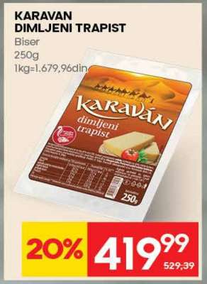 Karavan dimljeni trapist