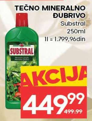 TEČNO MINERALNO ĐUBRIVO