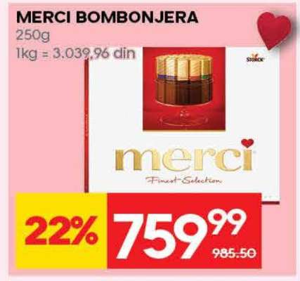 Merci bombonjera