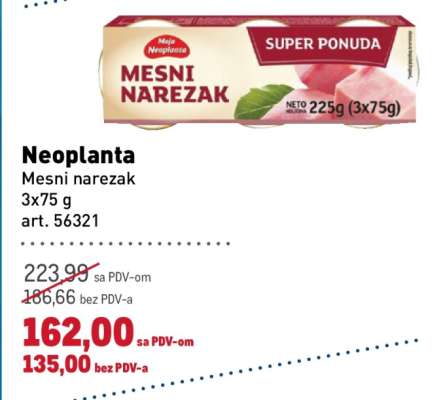 Neoplanta Mesni narezak