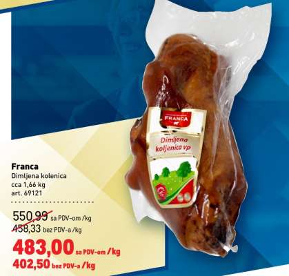 Franca Dimljena kolenica