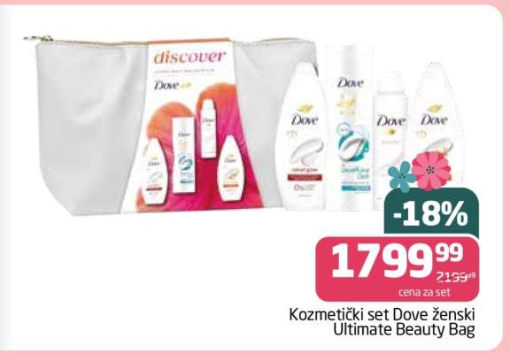 Kozmetički set Dove ženski Ultimate Beauty Bag