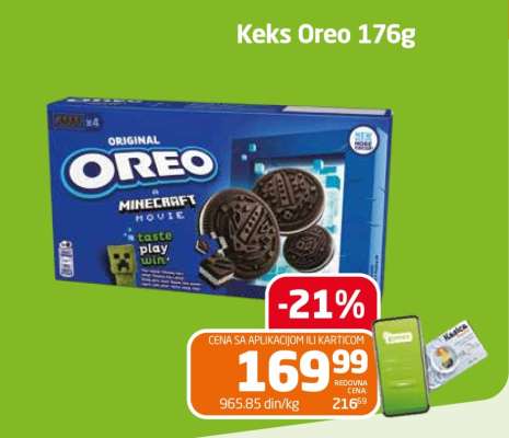 Keks Oreo 176g