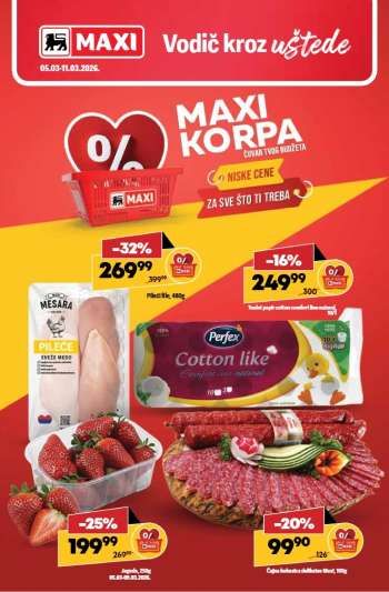 thumbnail - Katalog Maxi - Nedeljni katalog