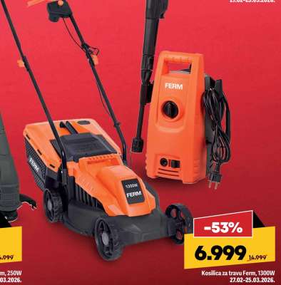 Kosilica za travu Ferm, 1300W