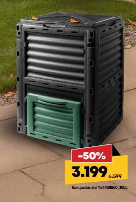 Komposter sivi Y54400860, 300L