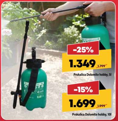 Prskalica Dolomite Hobby 5l