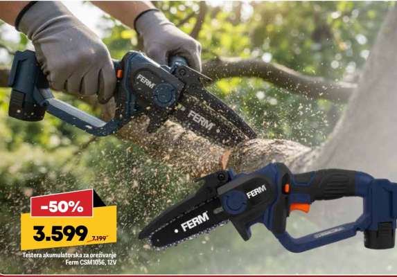 Testera akumulatorska za orezivanje