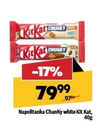 Napolitanka Chanky white Kit Kat 40g