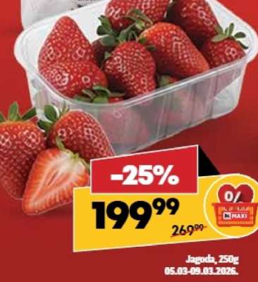 Jagoda 250g