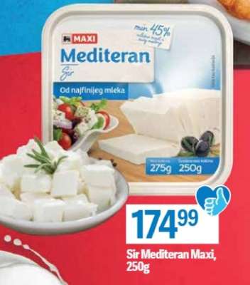Sir Mediteran Maxi, 250g