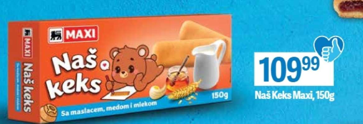 Naš Keks Maxi, 150g