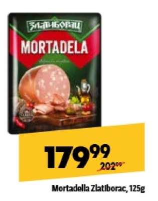 Mortadella Zlatiborac, 125g