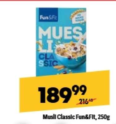 Musli Classic Fun Fit 250g