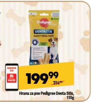 Hrana za pse Pedigree Denta Stix 110g