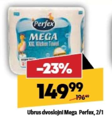 Ubrus dvoslojni mega Perfex 2/1