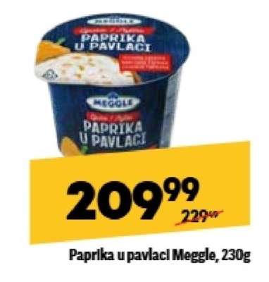 Paprika u pavlaci Meggle 230g