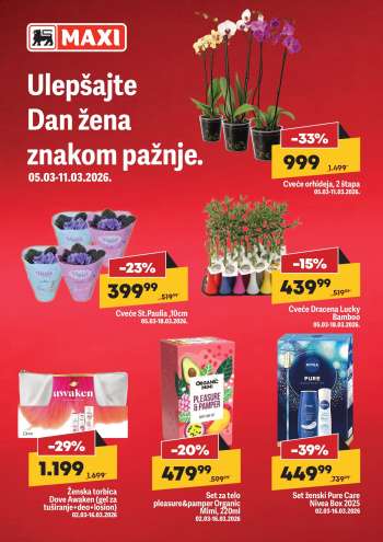 Maxi katalog - 05.03.2026 - 11.03.2026.