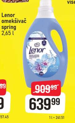 Lenor omekšivač spring