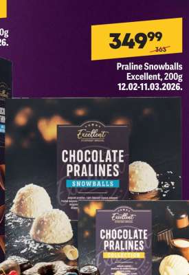 Praline Snowballs Excellent, 200g