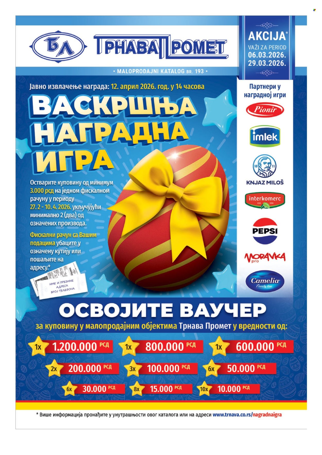 Trnava Promet katalog - 06.03.2026 - 29.03.2026. Stranica 1