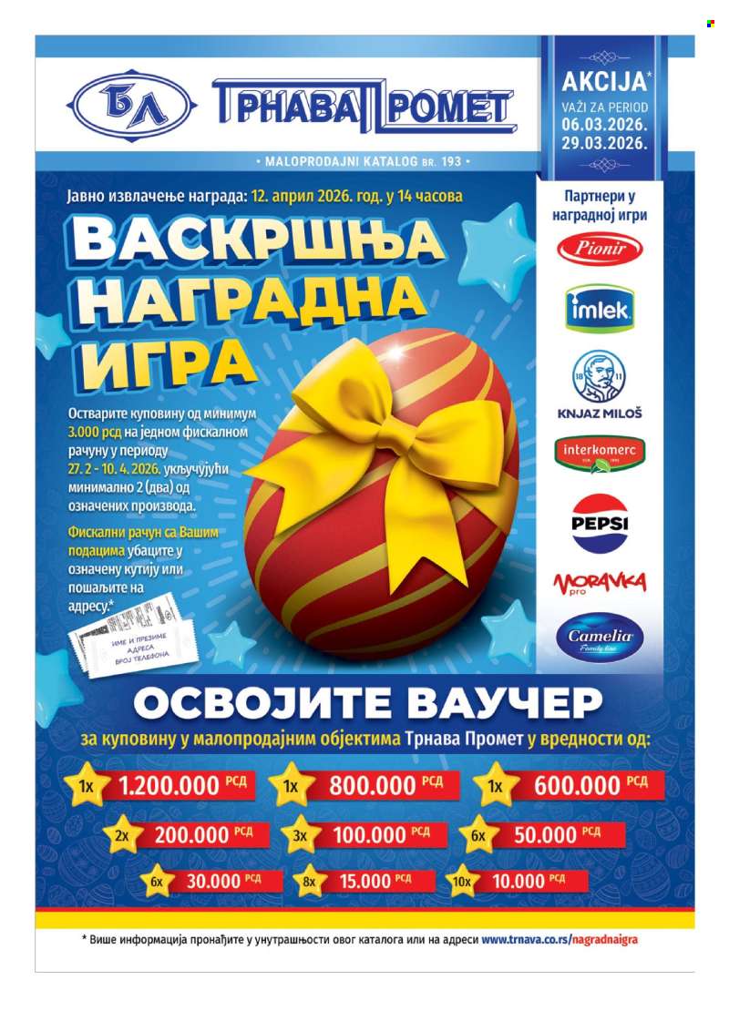 Trnava Promet katalog - 06.03.2026 - 29.03.2026.