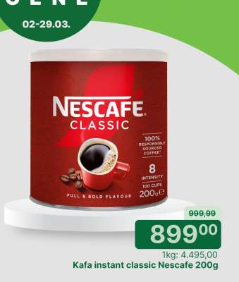Kafa instant Classic Nescafe 200g