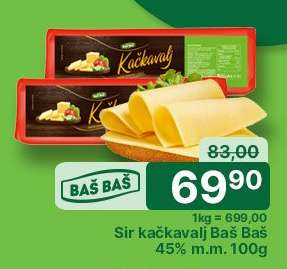 Sir kačkavalj Baš Baš