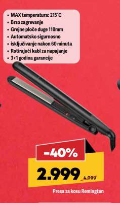 Presa za kosu Remington