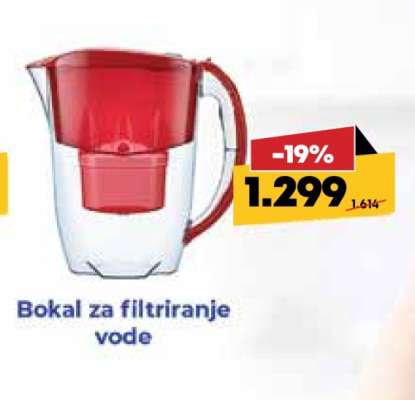 Bokal za filtriranje vode