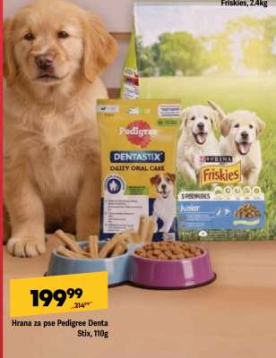 Hrana za pse Pedigree Denta Stix 110g