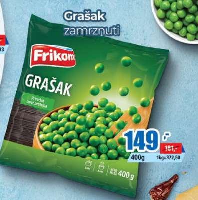 Frikom grašak