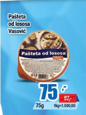 Pašteta od lososa Vasović