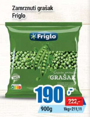 Zamrznuti grašak Friglo