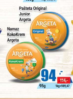 Namaz KokoKrem Argeta