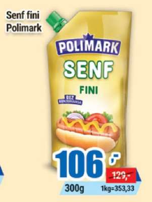 Senf fini Polimark
