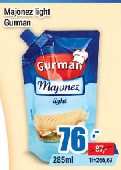 Majonez light Gurman